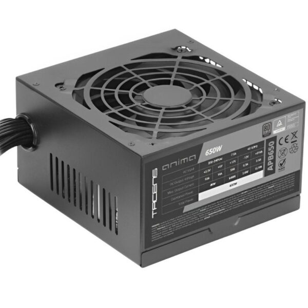 Fuente de Alimentación Tacens Anima APB650/ 650W/ Ventilador 14cm/ 80 Plus Silver 8435693107521 APB650 TAC-FUENTE APB650