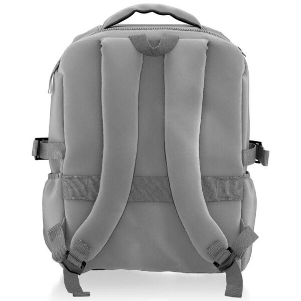 Mochila Aisens ASBG-BP087-GR para Portátiles hasta 15.6"/ Impermeable/ Gris - Imagen 4