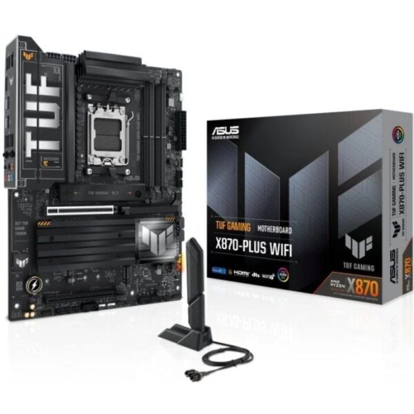 Placa Base Asus TUF GAMING X870-PLUS WIFI/ Socket AM5 4711387723609 90MB1IU0-M0EAY0 ASU-PB TUF GAM X870-P WI