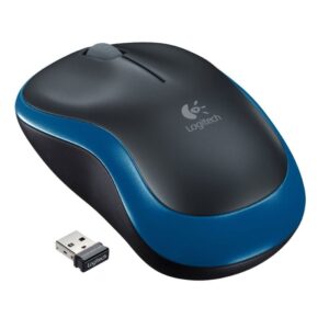 Ratón Inalámbrico Logitech M185/ Hasta 1000 DPI/ Azul 5099206028838 910-002236 LOG-MOU M185 AZUL