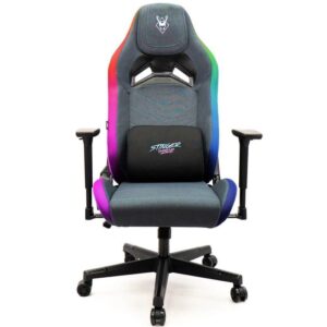 Silla Gaming Woxter Stinger Station Elite/ Luces LED/ Azul y Rosa 8435089039597 GM26-121 WOX-SILLA GM26-121