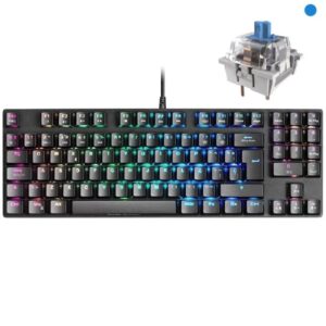 Teclado Gaming Mecánico Mars Gaming MKREVOPROBES/ Switch Azul 4710562757583 MKREVOPROBES TAC-TEC MKREVOPROBES