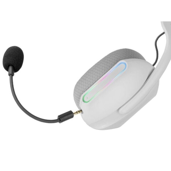 Auriculares Gaming Inalámbricos con Micrófono Mars Gaming MHWPRO/ Jack 3.5/ Bluetooth/ Blancos - Imagen 4