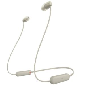 Auriculares Inalámbrico Intrauditivos Sony WI-C100/ con Micrófono/ Bluetooth/ Beige 4548736133990 WIC100C.CE7 SONY-AUR WI-C100 BG