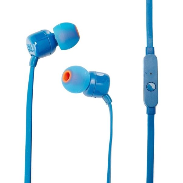 Auriculares Intrauditivos JBL Tune 110/ con Micrófono/ Jack 3.5/ Azules - Imagen 2