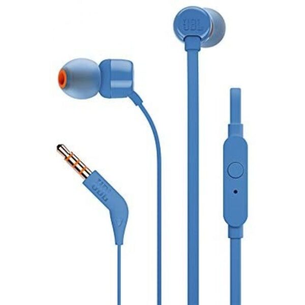 Auriculares Intrauditivos JBL Tune 110/ con Micrófono/ Jack 3.5/ Azules - Imagen 4