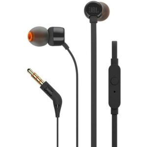 Auriculares Intrauditivos JBL Tune 160/ con Micrófono/ Jack 3.5/ Negros 6925281927645 JBLT160BLK JBL-AUR TUNE 160 BK