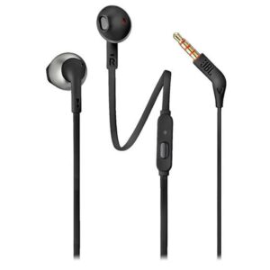 Auriculares Intrauditivos JBL Tune 205/ con Micrófono/ Jack 3.5/ Negros 6925281928338 JBLT205BLK JBL-AUR T205BLK