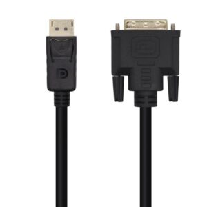 Cable Conversor Aisens A125-0463/ DisplayPort Macho - DVI Macho/ Hasta 5W/ 2300Mbps/ 3m/ Negro 8436574705164 A125-0463 AIS-CAB A125-0463