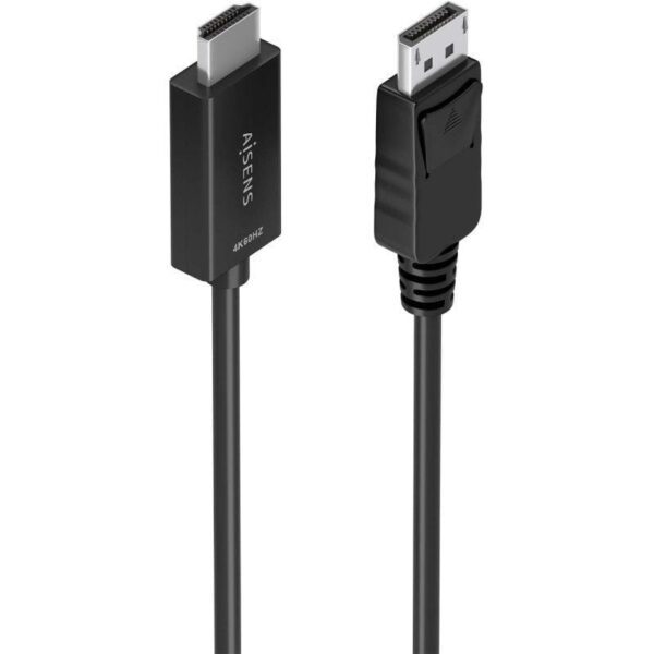 Cable Conversor Aisens A125-0891/ DisplayPort Macho - HDMI 4K Macho/ 60cm/ Negro 8435739902035 A125-0891 AIS-CAB A125-0891