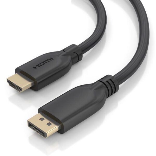 Cable Conversor Aisens A125-0921/ DisplayPort Macho - HDMI 4K Macho/ 7m/ Negro - Imagen 3