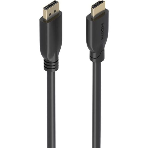 Cable Conversor Aisens A125-0921/ DisplayPort Macho - HDMI 4K Macho/ 7m/ Negro 8435739902653 A125-0921 AIS-CAB A125-0921