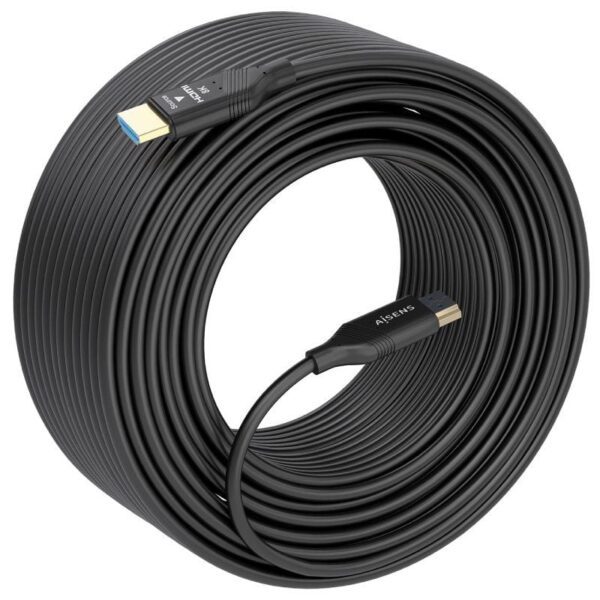 Cable HDMI 2.1 AOC 8K Aisens A153-0934/ HDMI Macho - HDMI Macho/ 15m/ Negro - Imagen 2