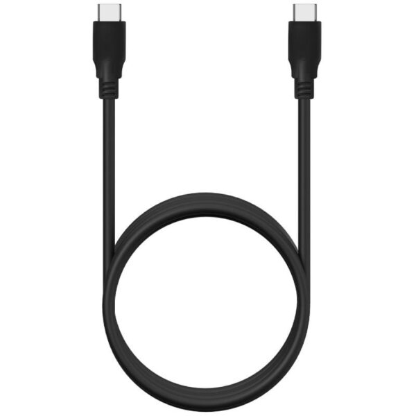 Cable USB 3.2 Tipo-C Aisens A107-0701 20GBPS 5A 100W/ USB Tipo-C Macho - USB Tipo-C Macho/ Hasta 100W/ 2500Mbps/ 60cm/ Negro - Imagen 3