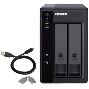 DAS QNAP TR-002/ 2 Bahías 3.5"- 2.5"/ Formato Torre 4713213515310 TR-002 QNAP-DAS TR-002