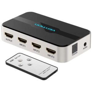 Duplicador HDMI Vention AFJH0/ 3x HDMI Hembra - HDMI Macho / 1x Audio 6922794740235 AFJH0 VEN-SWITCH AFJH0