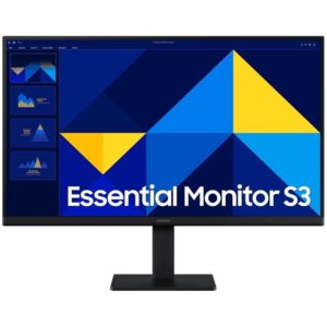 Monitor Profesional Samsung Essential Monitor S3 S24D300GAU/ 24"/ Full HD/ Negro 8806095802978 LS24D300GAUXEN SAM-M S24D300GAU