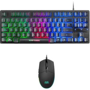 Pack Gaming Mars Gaming MCPTKLES/ Teclado + Ratón Óptico 4710562755442 MCPTKLES TAC-PACK MCPTKLES