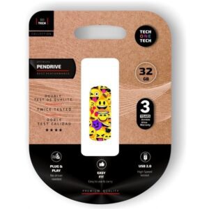 Pendrive 32GB Tech One Tech Emoji collage USB 2.0 8436546593287 TEC4401-32 TOT-EMOJI COLLAGE 32GB