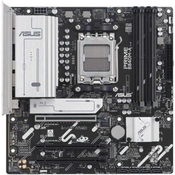 Placa Base Asus PRIME B840M-A-CSM Socket AM5/ Micro ATX - Imagen 2