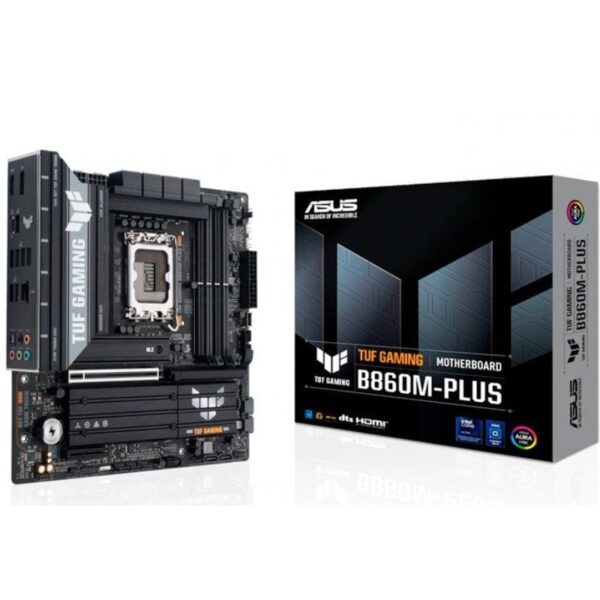 Placa Base Asus TUF GAMING B860M-PLUS Socket 1851/ Micro ATX 4711387785126 90MB1JW0-M0EAY0 ASU-PB TUF GAM B860M-PLUS