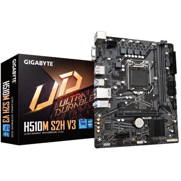 Placa Base Gigabyte H510M S2H V3 Socket 1200/ Micro ATX 4719331855420 9MH51M2H3-00-10 GIG-PB H510M S2H V3