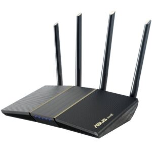 Router Gaming Inalámbrico Asus RT-AX57/ WiFi 6/ 3000Mbps/ 2.4GHz 5GHz/ 4 Antenas/ WiFi 802.11ax/ac/n/a/ - n/b/g 4711081921479 90IG06Z0-MO3C00 ASU-ROU RT-AX57