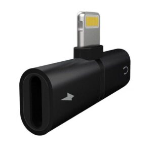 Splitter Carga y Música Myway Lightning Macho - USB Macho/ Negro 8426801152502 MWADP0002 MYW-SPLIT MWADP0002