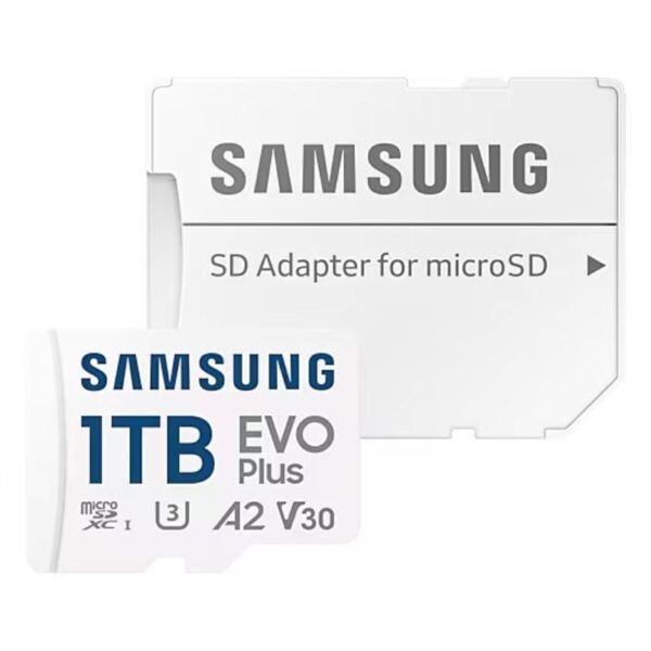 Tarjeta de Memoria Samsung EVO Plus 2024 1TB microSD XC con Adaptador/ Clase 10/ 160MBs - Imagen 2