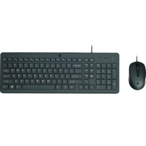 Teclado y Ratón HP 150 196786788062 240J7AA HPA-TEC SET HP 150 BK