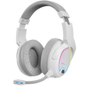 Auriculares Gaming Inalámbricos con Micrófono Mars Gaming MHW100/ Jack 3.5/ Blancos 8435693102120 MHW100W TAC-AUR MHW100 WH