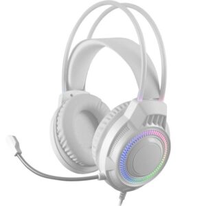 Auriculares Gaming con Micrófono Mars Gaming MH124W/ Jack 3.5/ Blancos 8435693108757 MH124W TAC-AUR MH124W