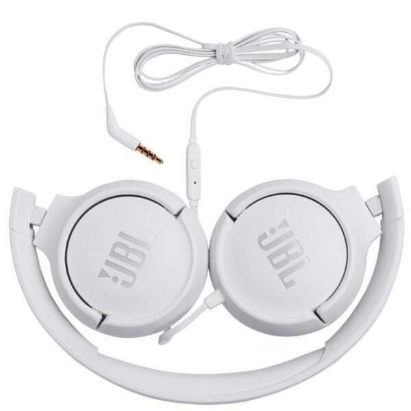 Auriculares JBL Tune 500/ con Micrófono/ Jack 3.5/ Blancos - Imagen 3