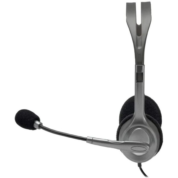 Auriculares Logitech H110/ con Micrófono/ Jack 3.5/ Plateados - Imagen 3