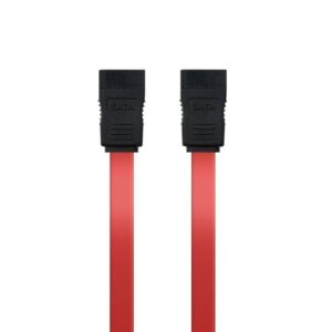 Cable SATA Nanocable 10.18.0101-OEM/ SATA Hembra - SATA Hembra/ 50cm/ Rojo 8433281001336 10.18.0101-OEM NAN-CAB 10 18 0101-OEM