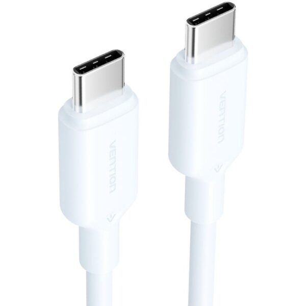 Cable USB 2.0 Tipo-C 3A Vention TRCSH/ USB Tipo-C Macho - USB Tipo-C Macho/ Hasta 60W/ 480Mbps/ 2m/ Azul - Imagen 2