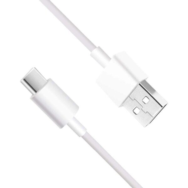 Cable USB 2.0 Xiaomi Mi USB-C/ USB Tipo-C Macho - USB Macho/ 1m/ Blanco - Imagen 3