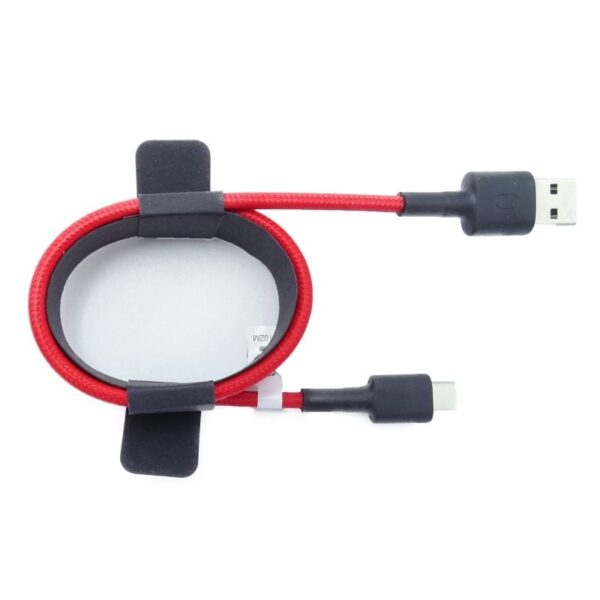 Cable USB 2.0 Xiaomi SJV4110GL/ USB Macho - USB Tipo-C Macho/ 1m/ Rojo y Negro - Imagen 5