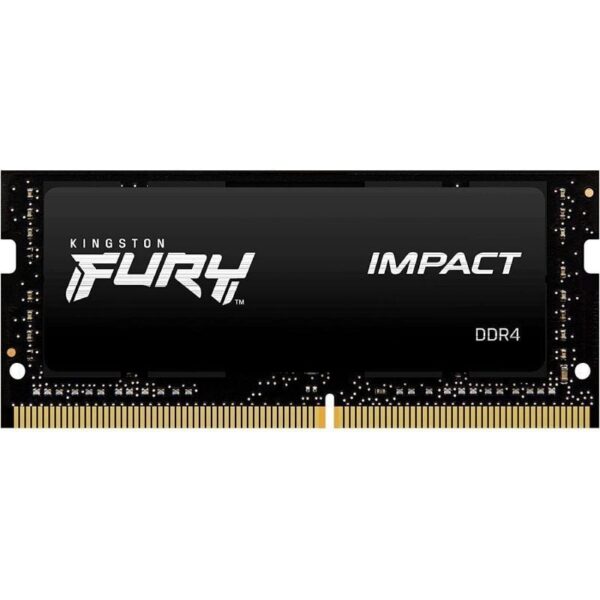 Memoria RAM Kingston FURY Impact 8GB/ DDR4/ 3200MHz/ 1.2V/ CL20/ SODIMM 740617318449 KF432S20IB/8 KIN-8GB FURY KF432S20IB 8