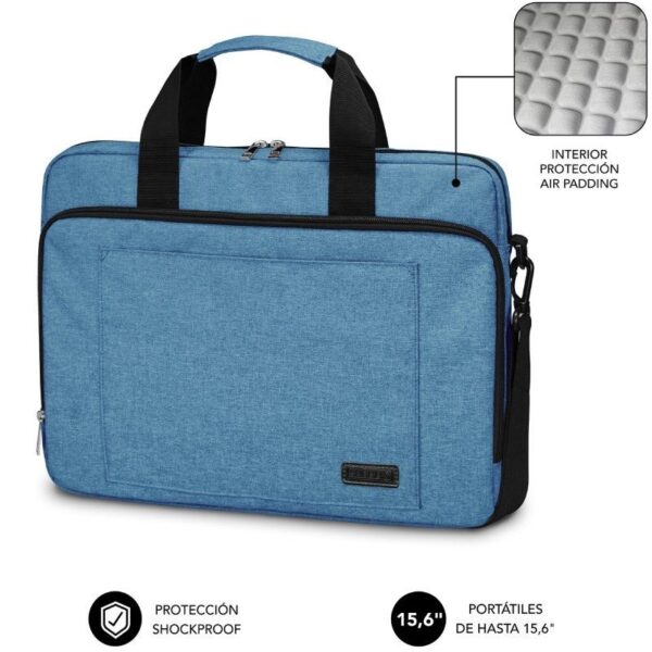 Mochila Subblim Air Padding Laptop Bag para Portátiles hasta 15.6"/ Azul 8436586743413 SUB-LB-4APLB11 SUB-MOCHI LB-4APLB11