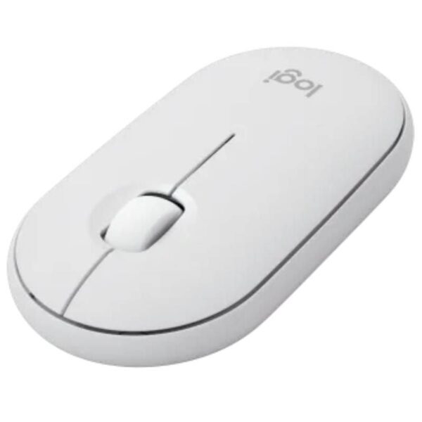 Ratón Inalámbrico Logitech Pebble 2 M350S/ Hasta 1000 DPI/ Blanco - Imagen 2