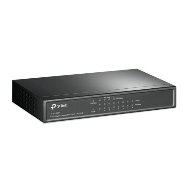 Switch TP-Link TL-SG1008P 8 Puertos/ RJ-45 10/100/1000 PoE - Imagen 3