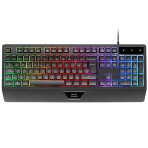 Teclado Gaming SemiMecánico Mars Gaming MK124 8435693108771 MK124ES TAC-TEC MK124