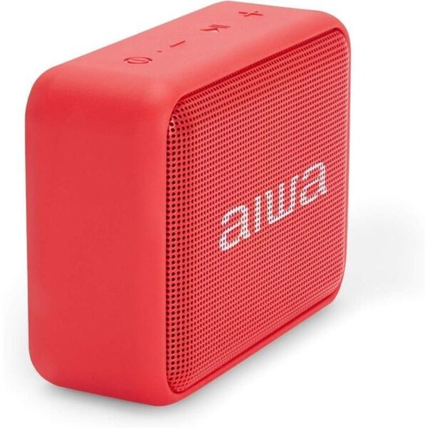 Altavoz con Bluetooth Aiwa BS-200RD/ 6W/ 1.0/ Rojo - Imagen 3