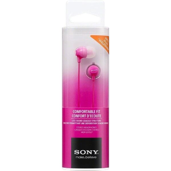 Auriculares Intrauditivos Sony MDREX15LPP/ Jack 3.5/ Rosas - Imagen 4