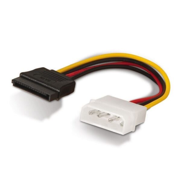 Cable Alimentación SATA Aisens A131-0158/ Molex 4 PIN Macho - SATA Hembra/ Hasta 54W/ 16cm - Imagen 2