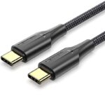 Cable USB 2.0 Tipo-C 3A Vention TAUBH/ USB Tipo-C Macho - USB Tipo-C Macho/ Hasta 60W/ 480Mbps/ 2m/ Negro 6922794766525 TAUBH VEN-CAB TAUBH