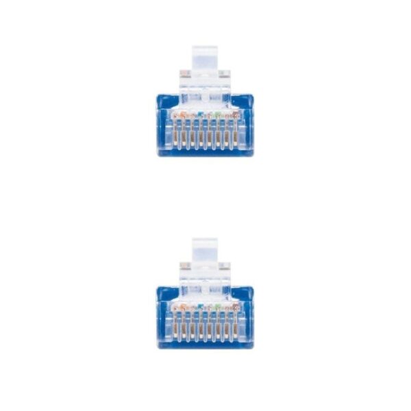 Cable de Red RJ45 UTP Nanocable 10.20.0400-L25-BL Cat.6/ 25cm/ Azul - Imagen 3