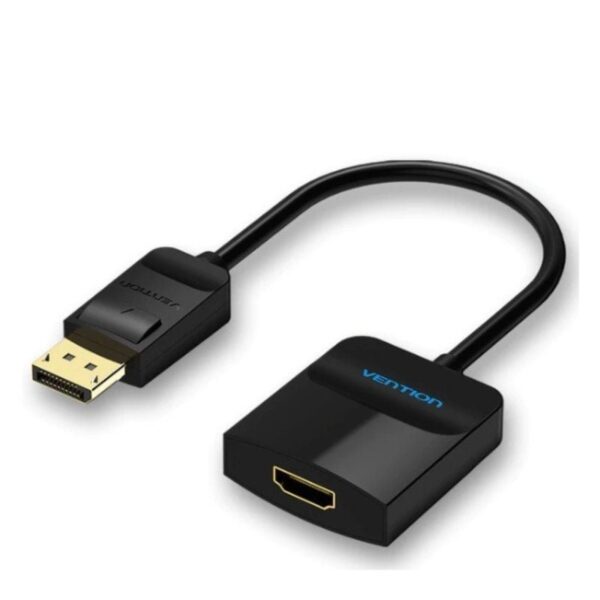 Conversor Vention HBGBB/ DisplayPort Macho - HDMI Hembra/ 15cm/ Negro 6922794736375 HBGBB VEN-CAB HBGBB