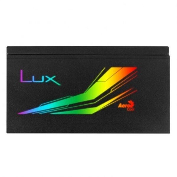 Fuente de Alimentación Aerocool LUX RGB 550M/ 550W/ Ventilador 12cm/ 80 Plus Bronze - Imagen 2